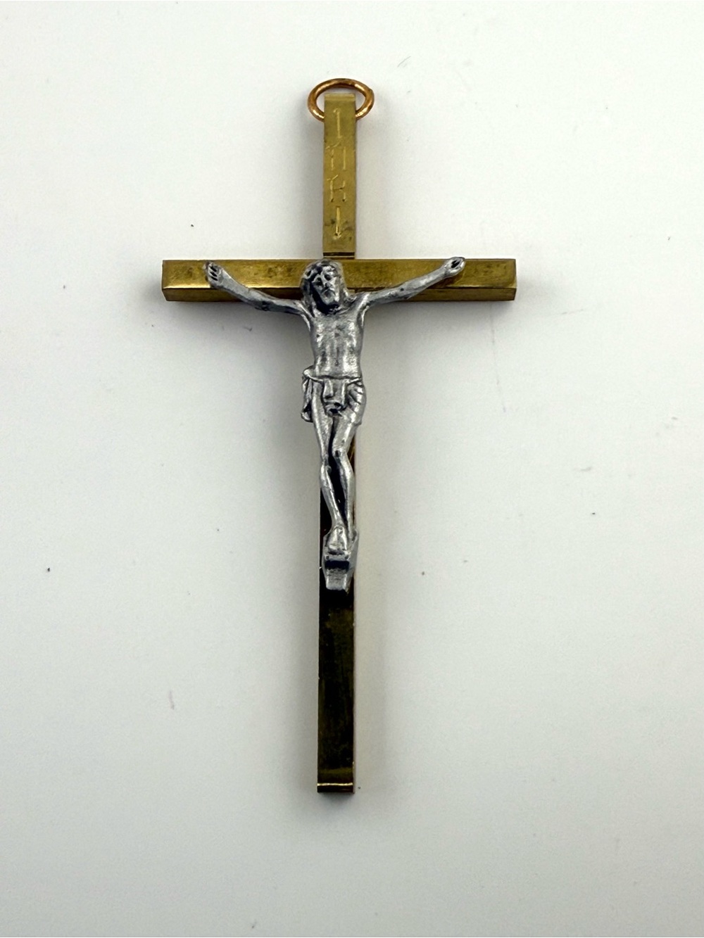 vintage Catholic wall crucifix